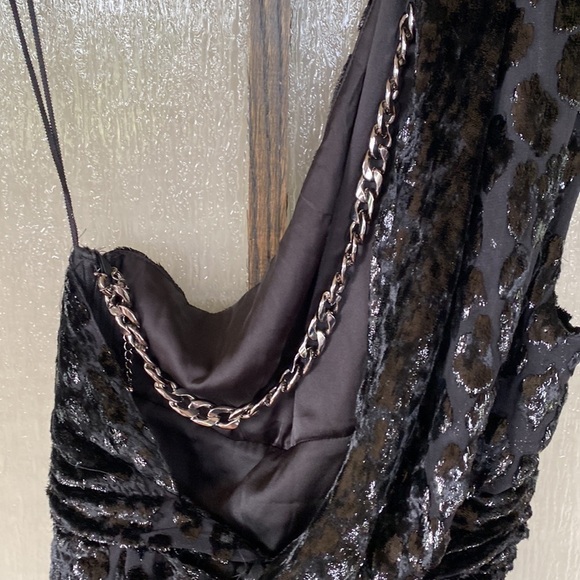 Dundas Revolve Hendrix Midi Dress in Black Size Small NWT - Picture 11 of 13